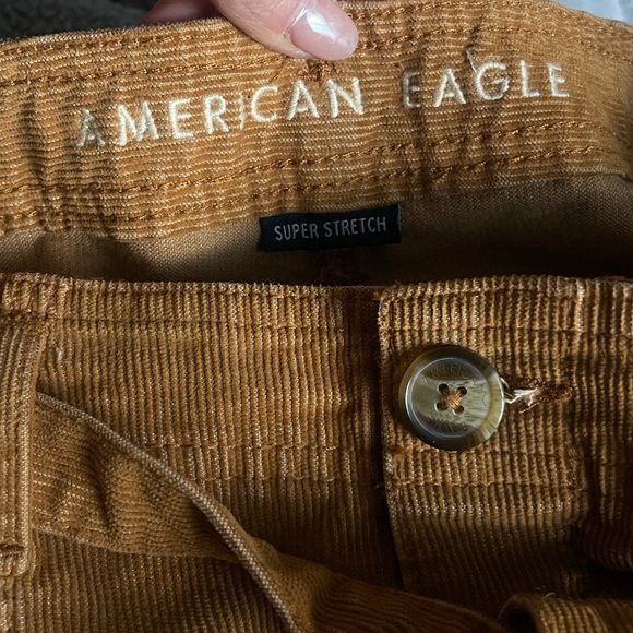 American Eagle Super Stretch Corduroy Hi-Rise A-Line Skirt Size 6 - Picture 3 of 6